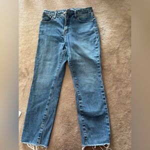 Good American straight crop denim